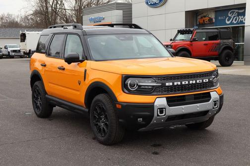 Orange Fury Metallic Tri-Coat 2026 Ford Bronco Sport Badlands