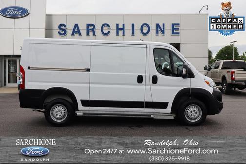 Bright White Clearcoat 2025 RAM ProMaster 2500 Tradesman