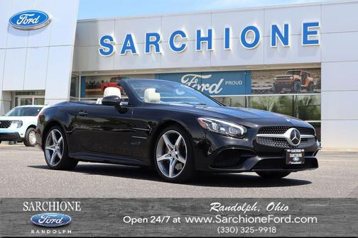 Obsidian Black Metallic 2017 Mercedes-Benz SL 550 SL 550