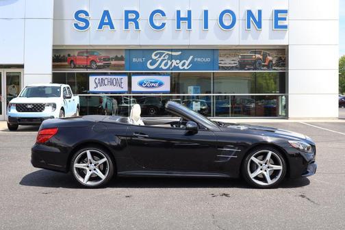 Obsidian Black Metallic 2017 Mercedes-Benz SL 550 SL 550
