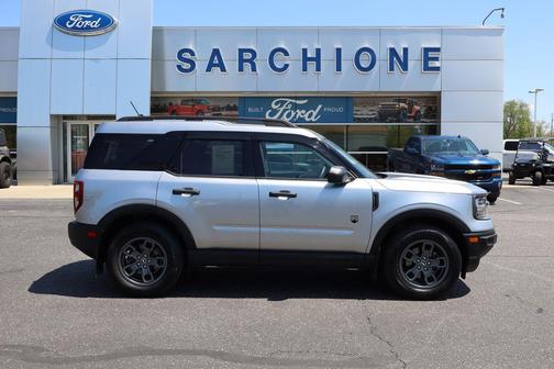Iconic Silver Metallic 2023 Ford Bronco Sport Big Bend