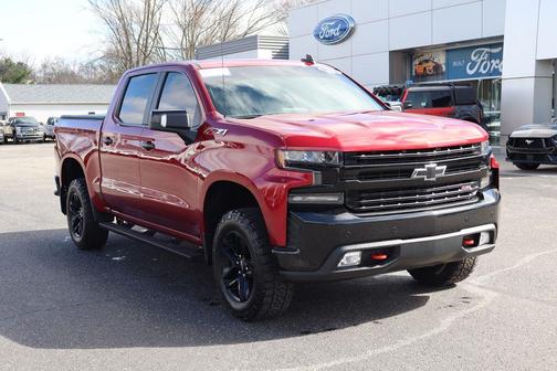 Cherry Red Tintcoat 2021 Chevrolet Silverado 1500 LT Trail Boss