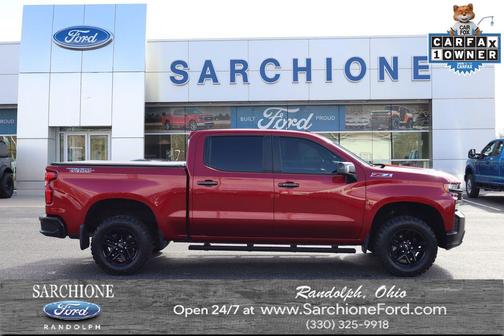 Cherry Red Tintcoat 2021 Chevrolet Silverado 1500 LT Trail Boss