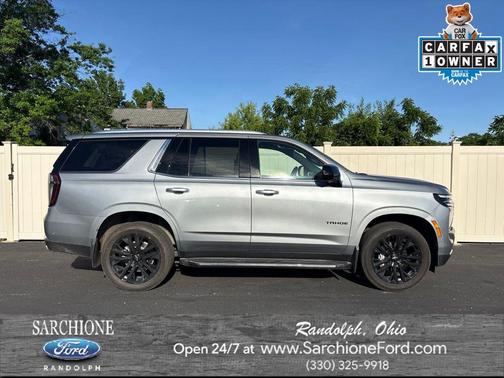 Sterling Gray Metallic 2025 Chevrolet Tahoe Premier