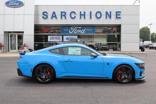 Grabber Blue Metallic 2025 Ford Mustang Dark Horse Fastback