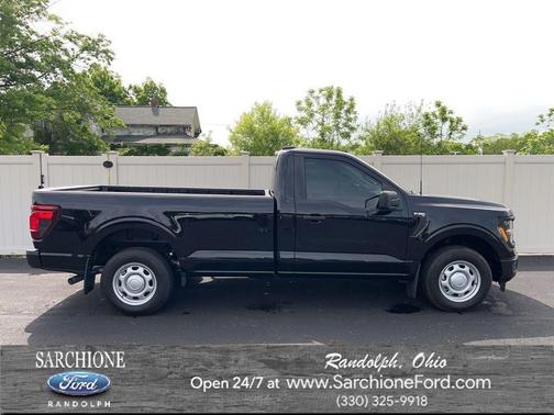 Agate Black Metallic 2025 Ford F-150 XL