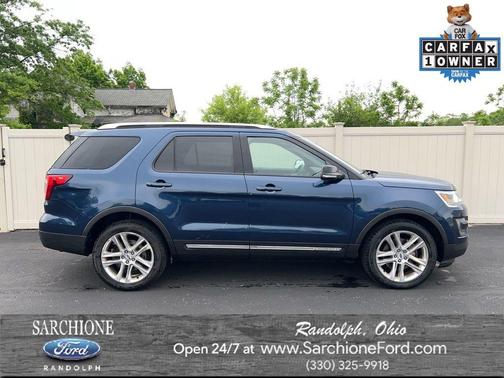Blue Jeans Metallic 2016 Ford Explorer XLT