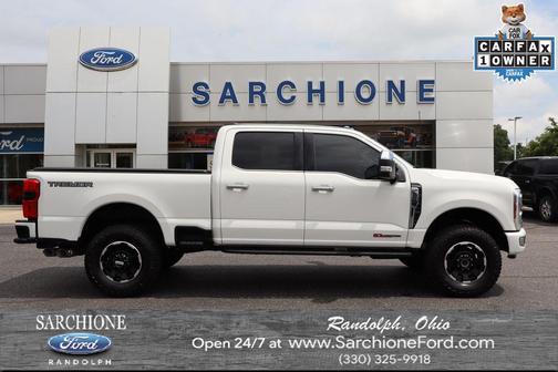 Star White Metallic Tri-Coat 2026 Ford F-350 Platinum