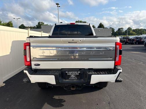 Star White Metallic Tri-Coat 2026 Ford F-350 Platinum