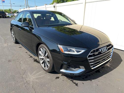 Brilliant Black 2021 Audi A4 40 Premium