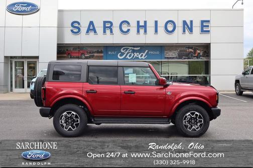Ruby Red Metallic Tinted Clearcoat 2026 Ford Bronco Outer Banks