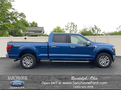 Blue Metallic 2025 Ford F-150 Lariat