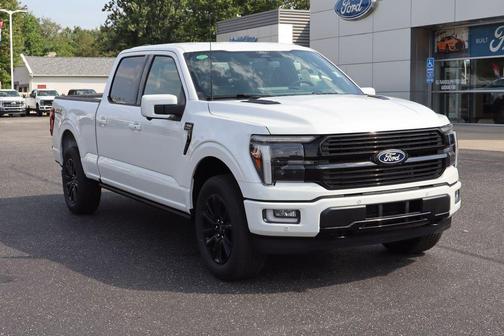 Star White Metallic Tri-Coat 2026 Ford F-150 Platinum