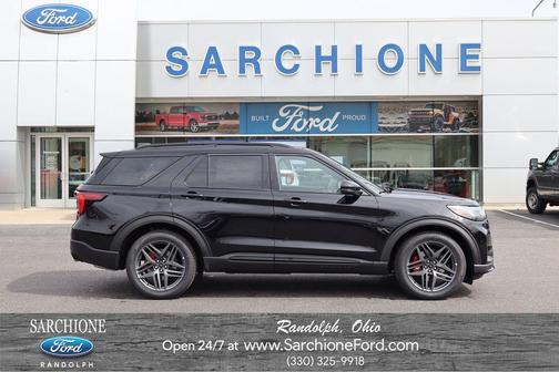 Agate Black Metallic 2026 Ford Explorer ST