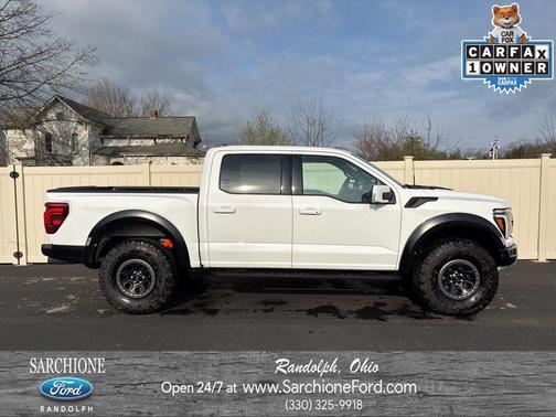Oxford White 2025 Ford F-150 Raptor