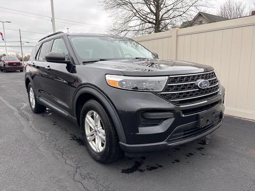 Agate Black Metallic 2020 Ford Explorer XLT