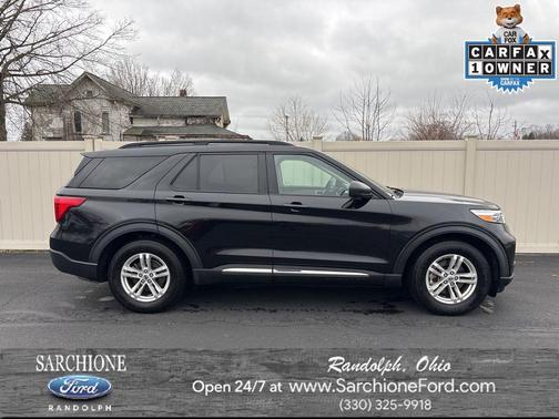 Agate Black Metallic 2020 Ford Explorer XLT