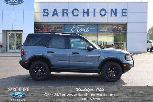 Azure Gray Metallic Tri-Coat 2025 Ford Bronco Sport Badlands