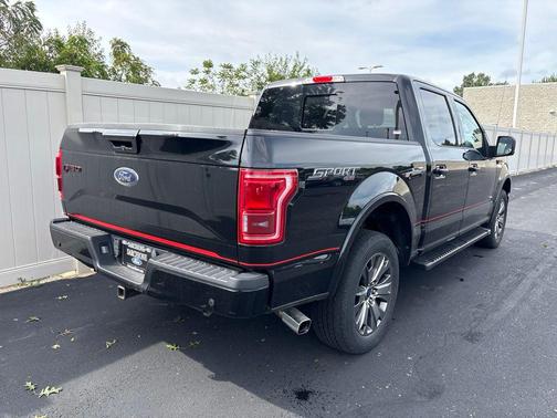 Shadow Black 2017 Ford F-150 Lariat