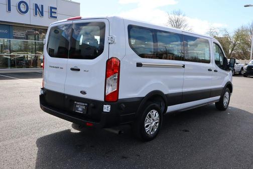 Oxford White 2024 Ford Transit-350 XLT