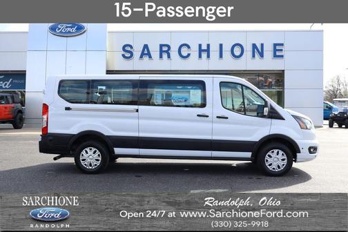 Oxford White 2024 Ford Transit-350 XLT