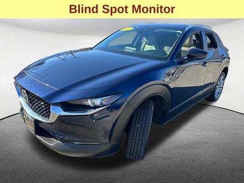 Deep Crystal Blue Mica 2022 Mazda CX-30 2.5 S Preferred Package