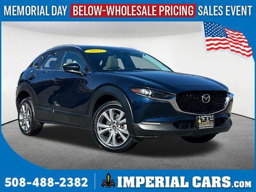 Deep Crystal Blue Mica 2022 Mazda CX-30 2.5 S Preferred Package