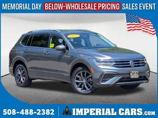 Platinum Gray Metallic 2022 Volkswagen Tiguan 2.0T SE 4MOTION
