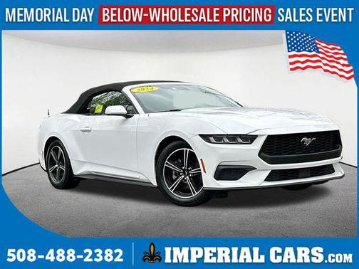 Oxford White 2024 Ford Mustang EcoBoost Premium
