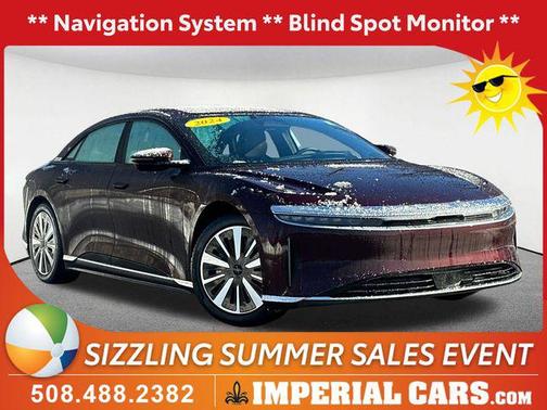Zenith Red Metallic 2024 Lucid Air Pure