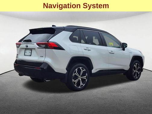 Wind Chill Pearl/Midnight Black Metallic 2023 Toyota RAV4 Prime XSE