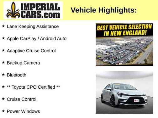 2025 Toyota Corolla SE