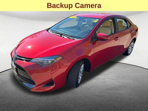 Barcelona Red Metallic 2018 Toyota Corolla LE