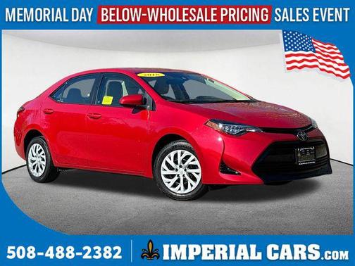 Barcelona Red Metallic 2018 Toyota Corolla LE