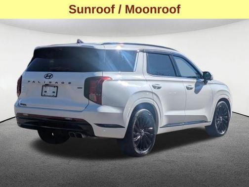 Hyper White 2024 Hyundai PALISADE Calligraphy Night Edition