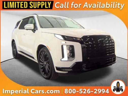 Hyper White 2024 Hyundai PALISADE Calligraphy Night Edition