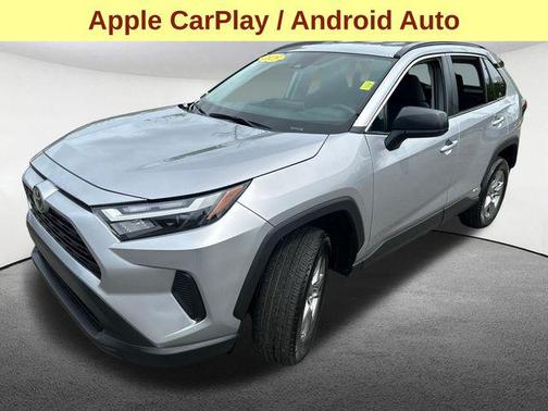 Silver Sky Metallic 2025 Toyota RAV4 Hybrid LE