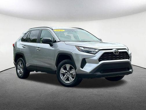 Silver Sky Metallic 2025 Toyota RAV4 Hybrid LE