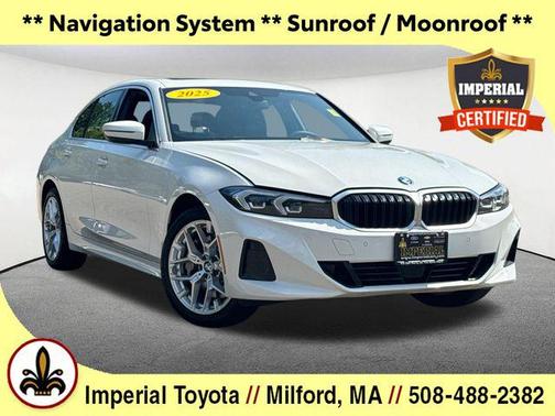 Alpine White 2025 BMW 330 xDrive