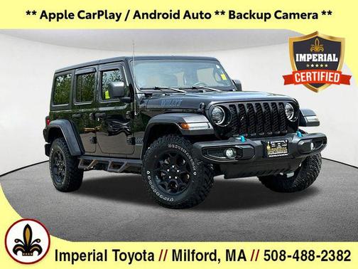 Black Clearcoat 2023 Jeep Wrangler 4xe Willys