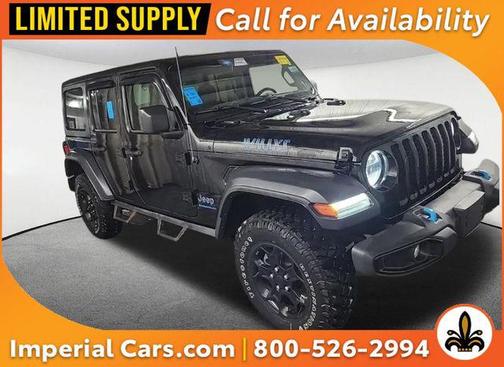 Black Clearcoat 2023 Jeep Wrangler 4xe Willys