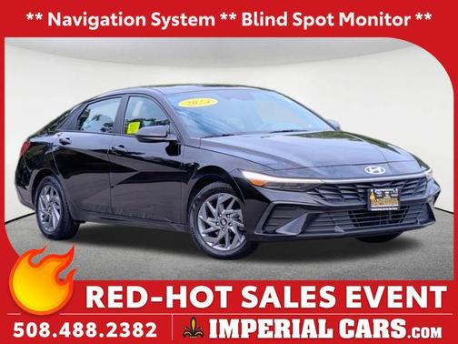Abyss Black 2024 Hyundai ELANTRA HEV Blue