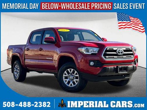 Barcelona Red Metallic 2017 Toyota Tacoma SR5