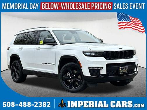 Bright White Clearcoat 2023 Jeep Grand Cherokee L Limited