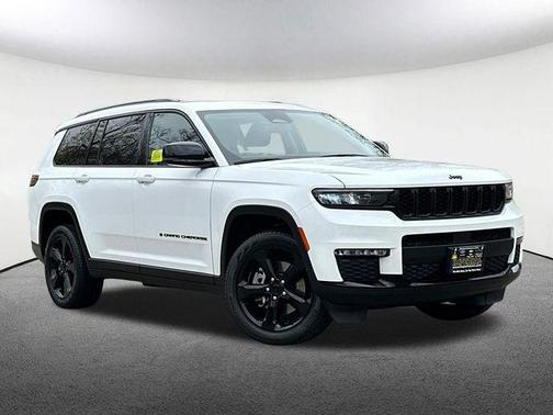 Bright White Clearcoat 2023 Jeep Grand Cherokee L Limited