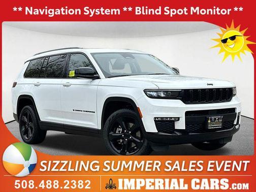 Bright White Clearcoat 2023 Jeep Grand Cherokee L Limited