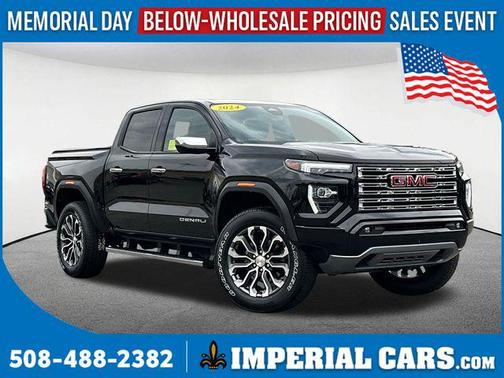 Onyx Black 2024 GMC Canyon Denali