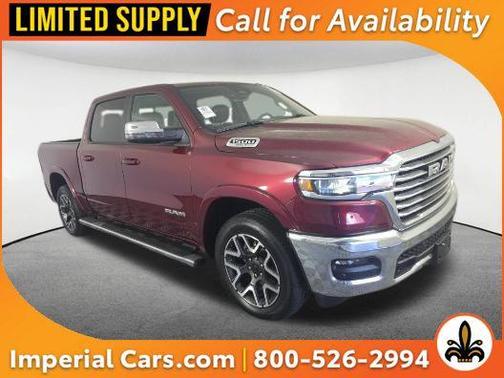 Delmonico Red Pearlcoat 2025 RAM 1500 Laramie