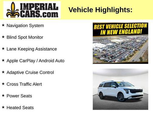 Snow White Pearl 2026 Kia Carnival Hybrid EX