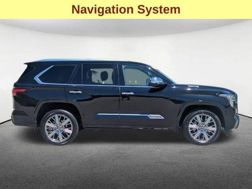 Midnight Black Metallic 2026 Toyota Sequoia Capstone